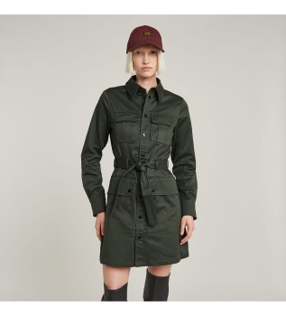 Robe utilitaire verte