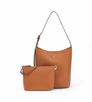Meridian II Brown Bucket Bag