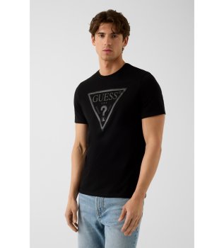 T-shirt avec logo imprimé noir