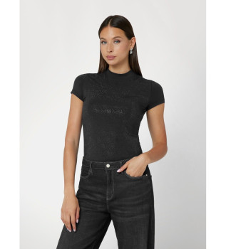 T-shirt com logtipo 4G preto