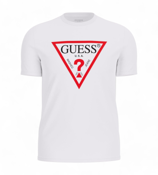 White triangle logo T-shirt