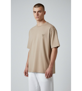 Camiseta Patch beige