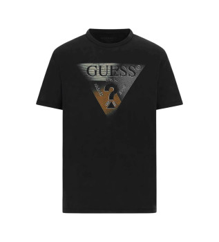 Trekantet T-shirt sort