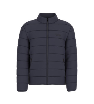 Prešita brezšivna jakna modra