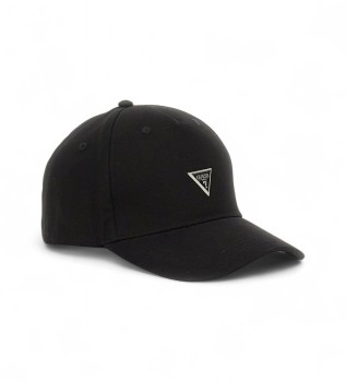 Casquette londonienne avec logo triangulaire noir