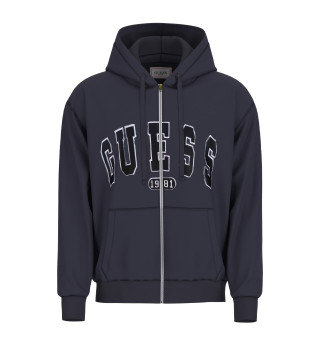 Davis Ls Zip Up Sweatshirt navy