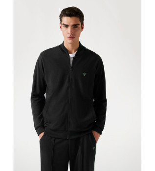 Felpa nera Monaco Ponte