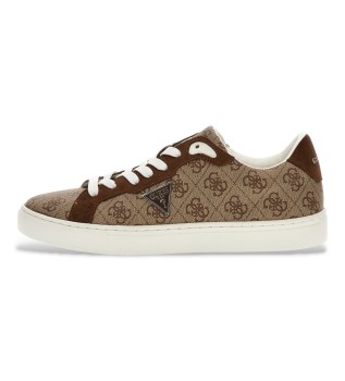 Sneakers Todi in pelle marrone