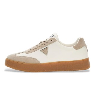 Sneakers in pelle beige Wiman