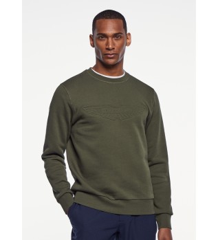 Sudadera Relieve verde