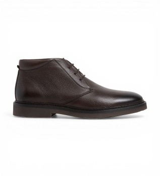 Elsted Chukka Lederstiefel braun