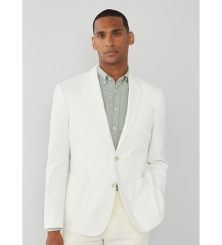 Blazer blanc uni