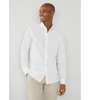 Chemise en lin blanc