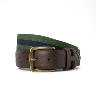 Green Stripe Belt