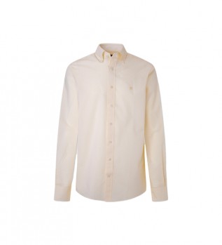 Chemise vichy jaune