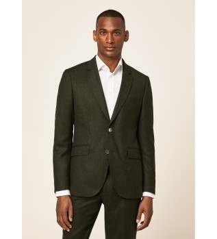 Taje Flannel verde oscuro