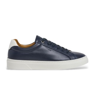 Sneakers in pelle blu navy Hackney Lace