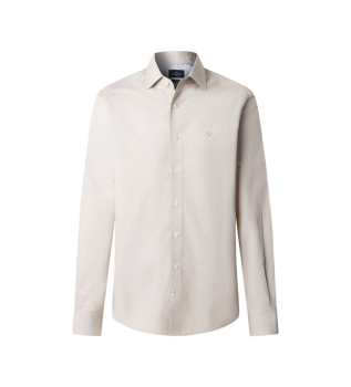 Haarlijn Streep Shirt beige
