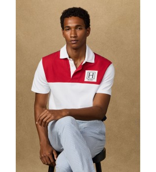 Heritage Rugby Poloshirt rot