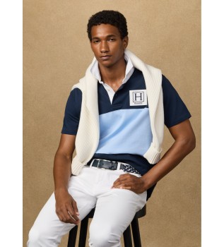 Poloshirt Heritage Rugby navy