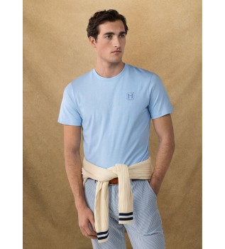 T-shirt blu Heritage H