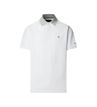 Polo Stipe Trim vit