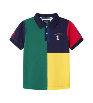 Heritage classic fit polo shirt multicolour