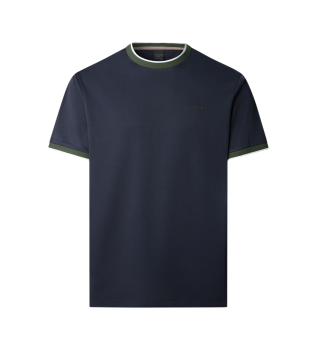 HS Club Collar T-shirt blue