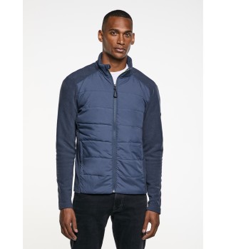 Kurtka hybrydowa niebieska