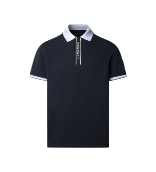 Polo Placket marinbl