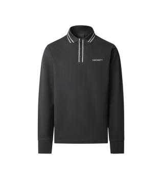 Jacq Polo majica s konicami črna