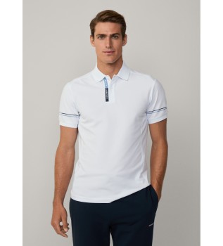 Polo fit slim Sport bela