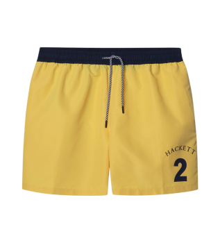 Costume da bagno giallo HTG Number