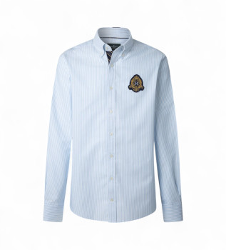 Camicia blu Heritage Oxford