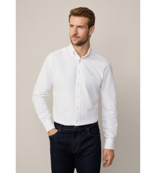 chemise lave oxford fit tailored white