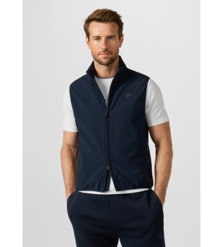 Chaleco softshell marino