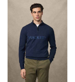 Heritage No.1 navy jumper