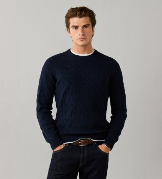 Camisola Lambswool de lã merino