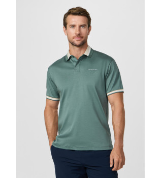 Camisa p�lo com gola club fit verde cl�ssico