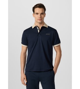 Polo Hs Resort Placket granatowy