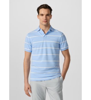 Niebieska koszulka polo Hs Stripe