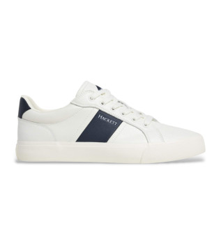 Baskets en cuir Blake Mix blanc, bleu