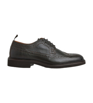 Devon Chaussures brogue en cuir marron