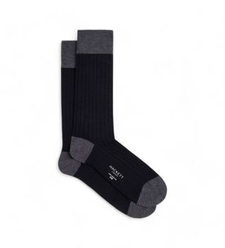 Merino Socken schwarz