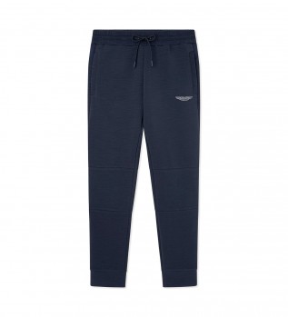 Pantaloni blu scuro e tecnici
