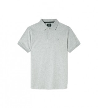 Polo Pima Cotton gris