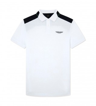 Polo Block weiß