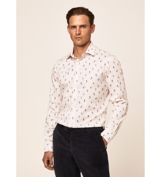 Chemise de saut  ski blanche