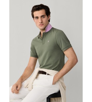 Slim Fit Polo gr�n