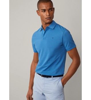 Polo slim fit bleu